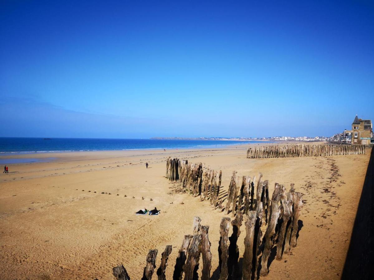 Les Letruns - Appart - 3 Pers - Vue Sur La Mer Saint-Malo Exterior foto